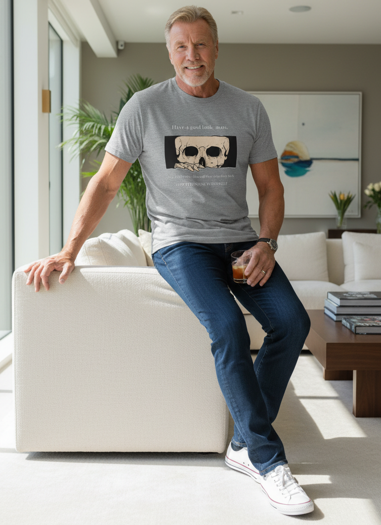 MXM223- In a 100 years - Heavyweight Unisex Crewneck T-shirt | Gildan® 5000