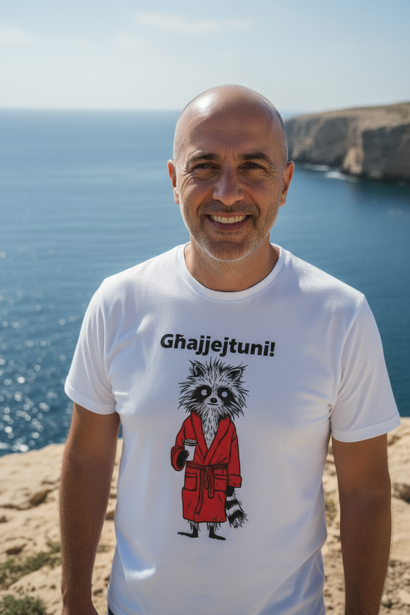 MXI 555 — Għajjejtuni | Heavyweight Unisex Crewneck T-shirt