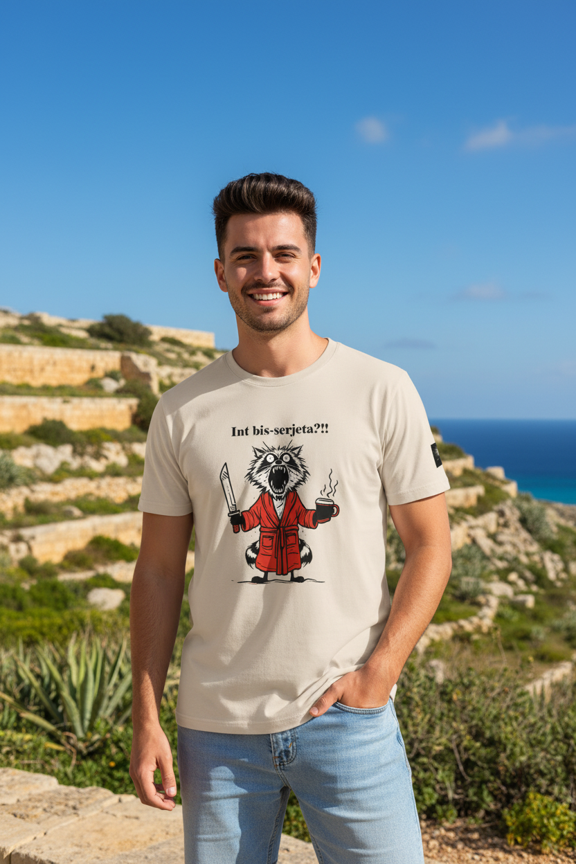 MXI-900 - iNT BIS- SERJETA Heavyweight Unisex Crewneck T-shirt | Gildan® 5000 White