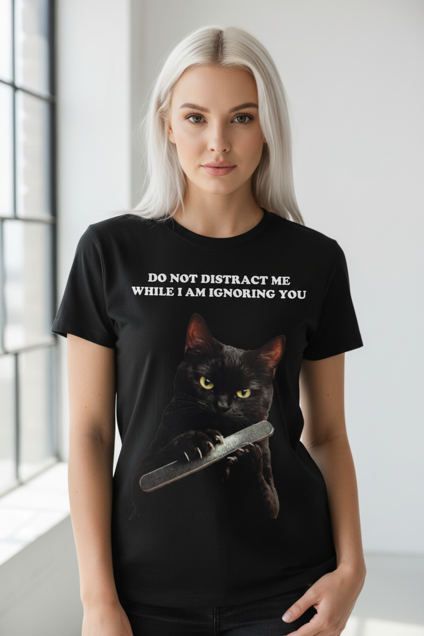 MXF 009 - Do Not Distract Me While I Am Ignoring You - Black Print