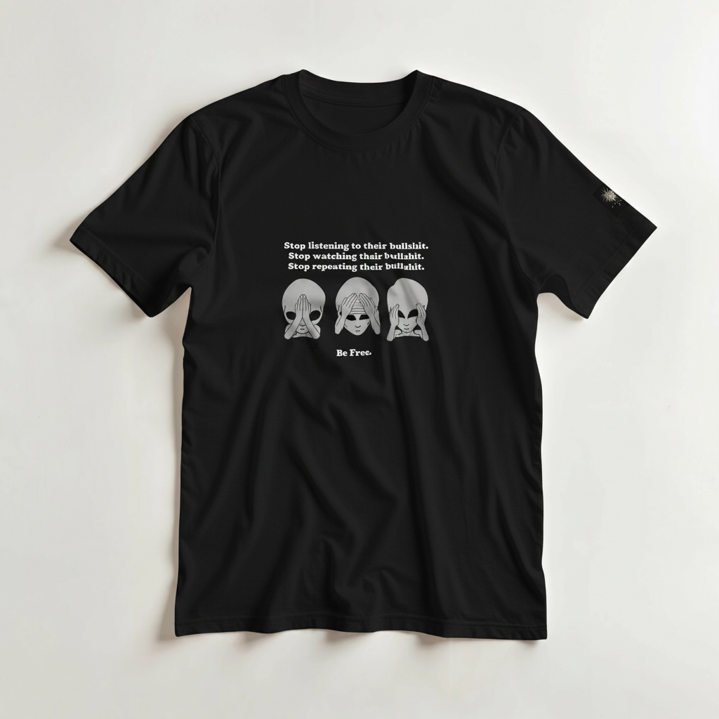MXM 405-  Dont listen to their bullshit- Heavyweight Unisex Crewneck T-shirt | Gildan® 5000