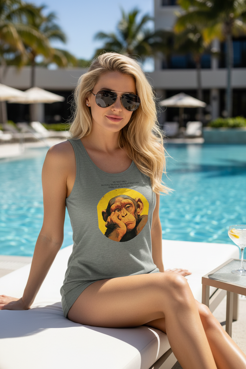 MXM 426 - Monkey Conspiracy - Premium Unisex Tank Top