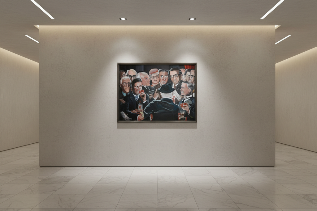 MXA 669 - House of Aces Print from Original- Premium Matte Paper Poster 75x100 cm / 30x40″