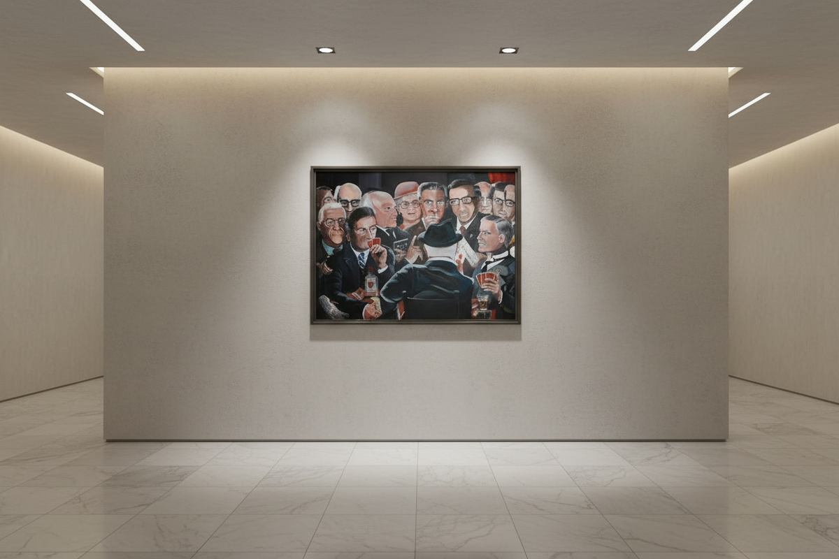 MXA 669 - House of Aces Print from Original- Premium Matte Paper Poster 75x100 cm / 30x40″