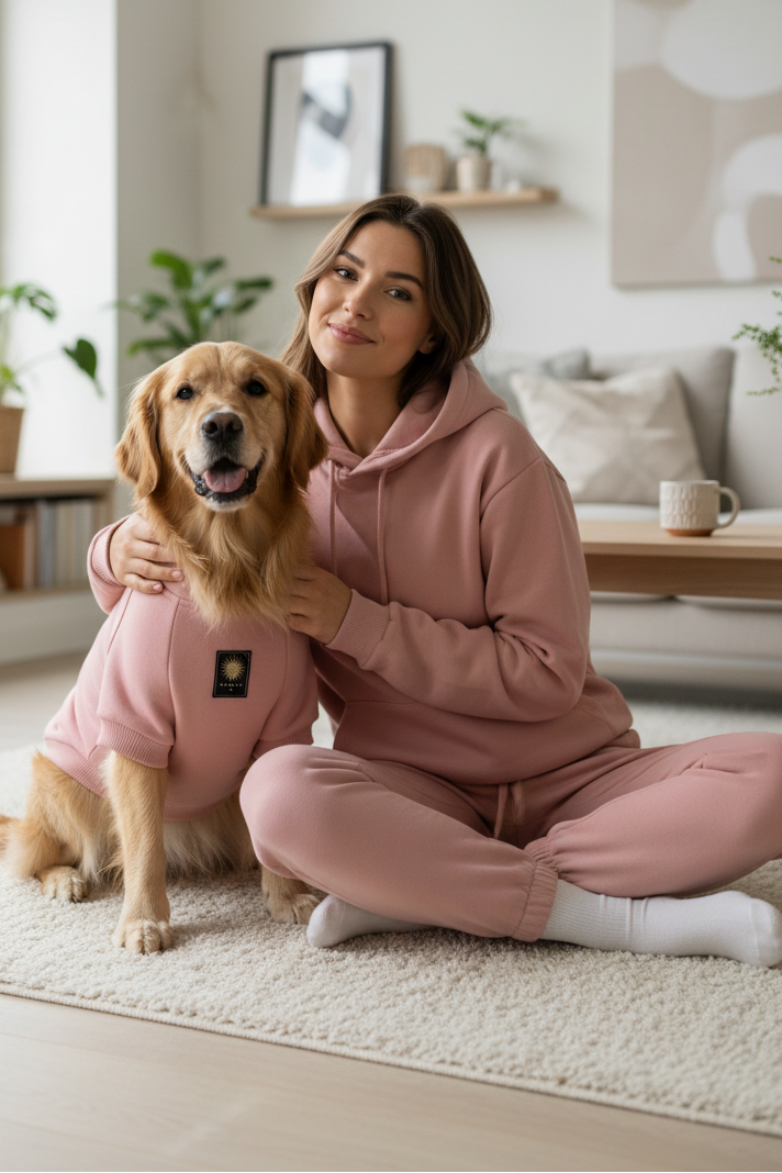 MXXP- 0033- Doggie 3-End Fleece Hooded Sweatshirt | Doggie Skins 3926